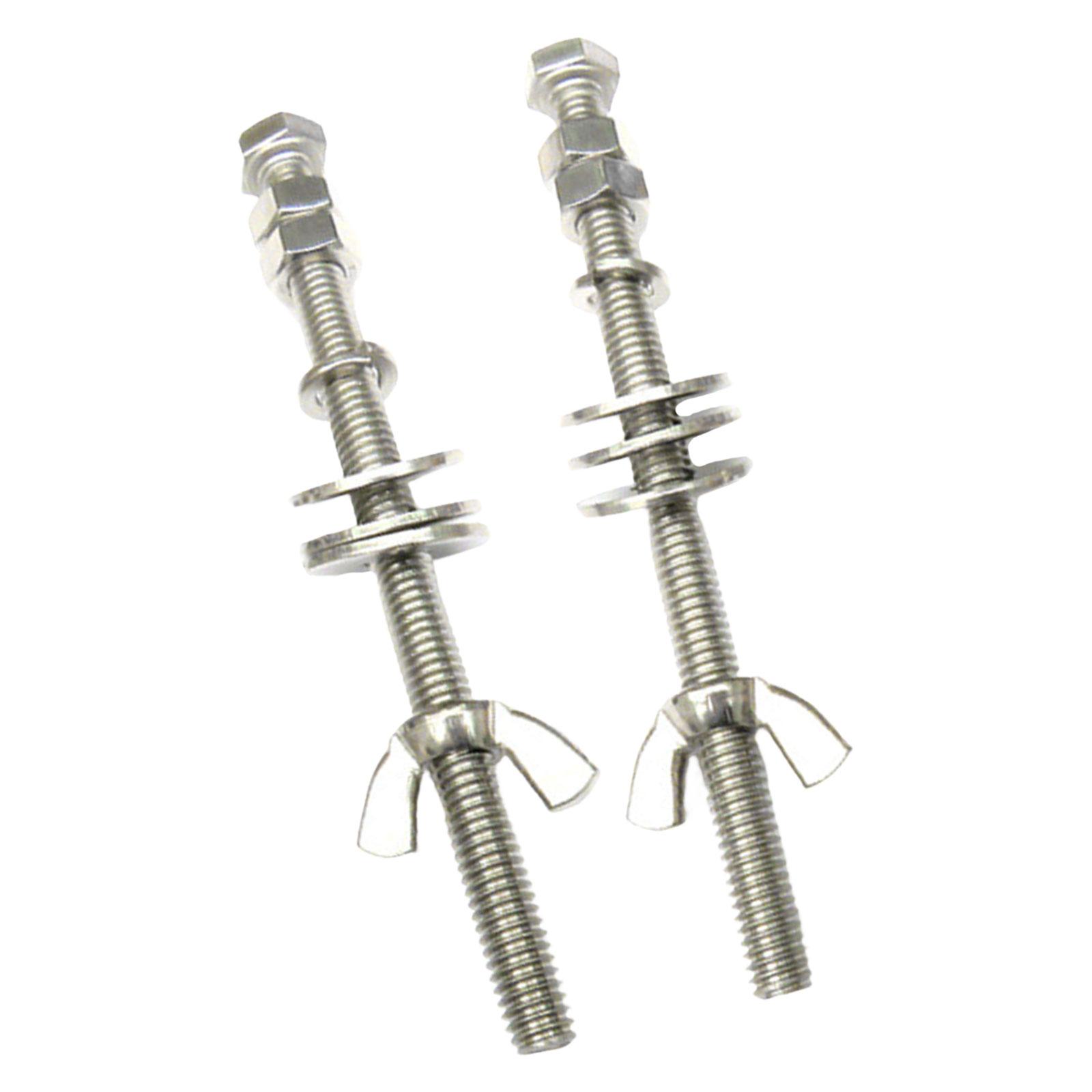Ioensy - 2 Piezas De Tuercas De Ala De Mariposa De Buceo Tornillo De Acero Inoxidable Ligero Para Equipo