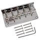 thumbnail image 1 of Llave de tornillo de puente de 5 sillas para 5 cuerdas, plata de reemplazo eléctrico, 1 of 3