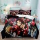 thumbnail image 1 of Bed --Duvet Co-ver A-nime Car-toon Demon--Slayer B-edding Set-s 3D Lightw-eight 3 Piece Co-mforter Sets 1 Duvet Cove-r and 2 Pillo-w Shams for Boys Girl, 1 of 5