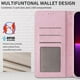 thumbnail image 3 of FOXDOCK Funda Tipo Cartera Floral para iPhone 7/8 ,Funda con Tapa de Cuero PU, Protección Antigolpes con Ranuras para Tarjetas y Soporte, 3 of 5