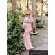 thumbnail image 2 of Vestido Glampunch de maternidad con escote sin hombros para fotos, 2 of 5