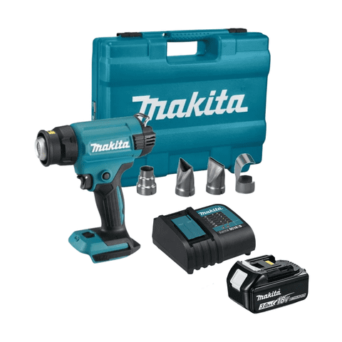 Pistola De Calor Con Maleta Car/Bat 3Ah. 18V Makita Dhg181Z