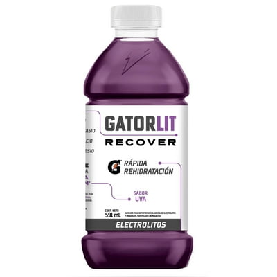 Bebida Isotonica Sabor Uva Botella 591 Gatorlit