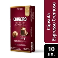 Café Cápsulas Espresso Cremoso Compatible Con Nespresso 56 G Cruzeiro