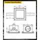 thumbnail image 2 of Caja de entrada y salida HIGHCRAFT TC100 blanca de ABS de 7,5 cm, 2 of 7