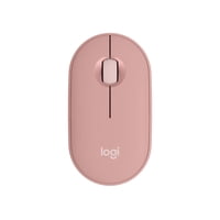 Logitech - Mouse Bluetooth Pebble Mouse 2 M350S Rosado