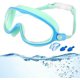 thumbnail image 1 of Gafas natación niños montura grande antivaho clip sin fugas máscara buceo infantil, 1 of 5
