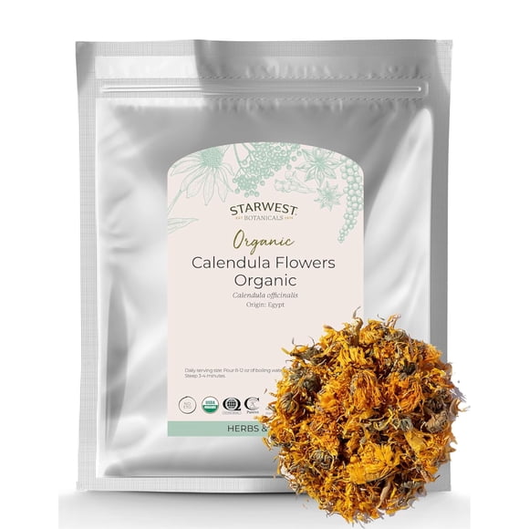 Té de hierbas Starwest Botanicals Calendula Flowers 454 g