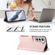 thumbnail image 4 of Funda Billetera con Relieve de Gato para Samsung Galaxy S22 5G, Rosa, 4 of 6