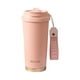 thumbnail image 3 of Taza De Café Con Aislamiento De Año Nuevo, 520 Ml, Con Tapa, Para Senderismo, Deportes Al Aire Libre, Fiesta, Color Rosa, 3 of 3