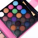 thumbnail image 4 of Kit de maquillaje QiBest 20 sombras de ojos, 6 brillos de labios, 3 coloretes +, 4 of 7