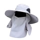 thumbnail image 2 of Sombrero Para El Sol Con Visera Extraíble Con Solapa Para El Cuello, Sombrero De Pesca Para Adultos De Ala Ancha, 2 of 5