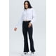 thumbnail image 1 of Jeans Mujer Flare Detalle Negro, 1 of 4