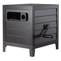 Carrete Para Mangueras De Jardín Aquazilla, Metal, 150 Pies 5/8 Pulgadas