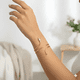 thumbnail image 3 of Pulsera- brazalete ajustable metal diseño-serpiente, 3 of 3