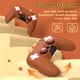 thumbnail image 5 of Funda de silicona para el mando de PS5, funda protectora suave y antideslizante, funda de silicona con pegatinas para el panel táctil/tapas de agarre para el pulgar-Marrón, 5 of 9