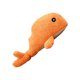 thumbnail image 2 of Juguete Masticable Para Perros Con Forma De Ballena Squeaky Interactive Indoor Cats Teeth Toys Orange, 2 of 5