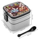 thumbnail image 2 of El Asombroso Mundo de Gumball Fiambrera de Doble Capa, Contenedor de Almuerzo Portátil Apilable, Almacenamiento de Alimentos Hermético a Prueba de Fugas, 1000ml, 2 of 6