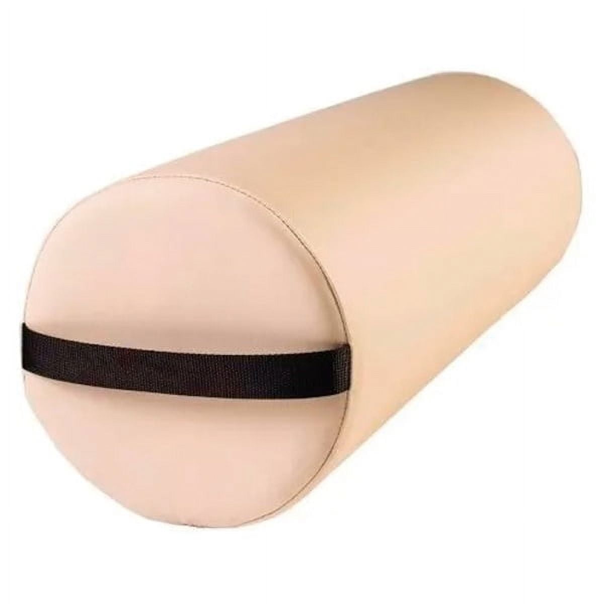 Genérico - Cojin Bolster Para Camilla Redondo Large Eba07 23xl66cm - Crema