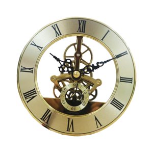 Magideal - Insertar El Reloj Redondo Insertar La Vesícula Biliar De 12,6 Cm Reparación Clásica De Bricolaje, Accesorios, Movimiento De Cabezal De Reloj Con Incru Oro