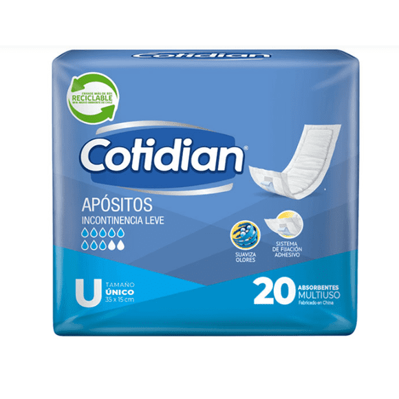 Aposito Cotidian 20und X12 Paquetes