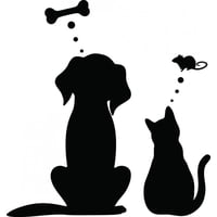 Rienda Libre Graphics - Decomural Pet Dreams Dog Cat Ws-45651