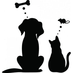 Rienda Libre Graphics - Decomural Pet Dreams Dog Cat Ws-45651