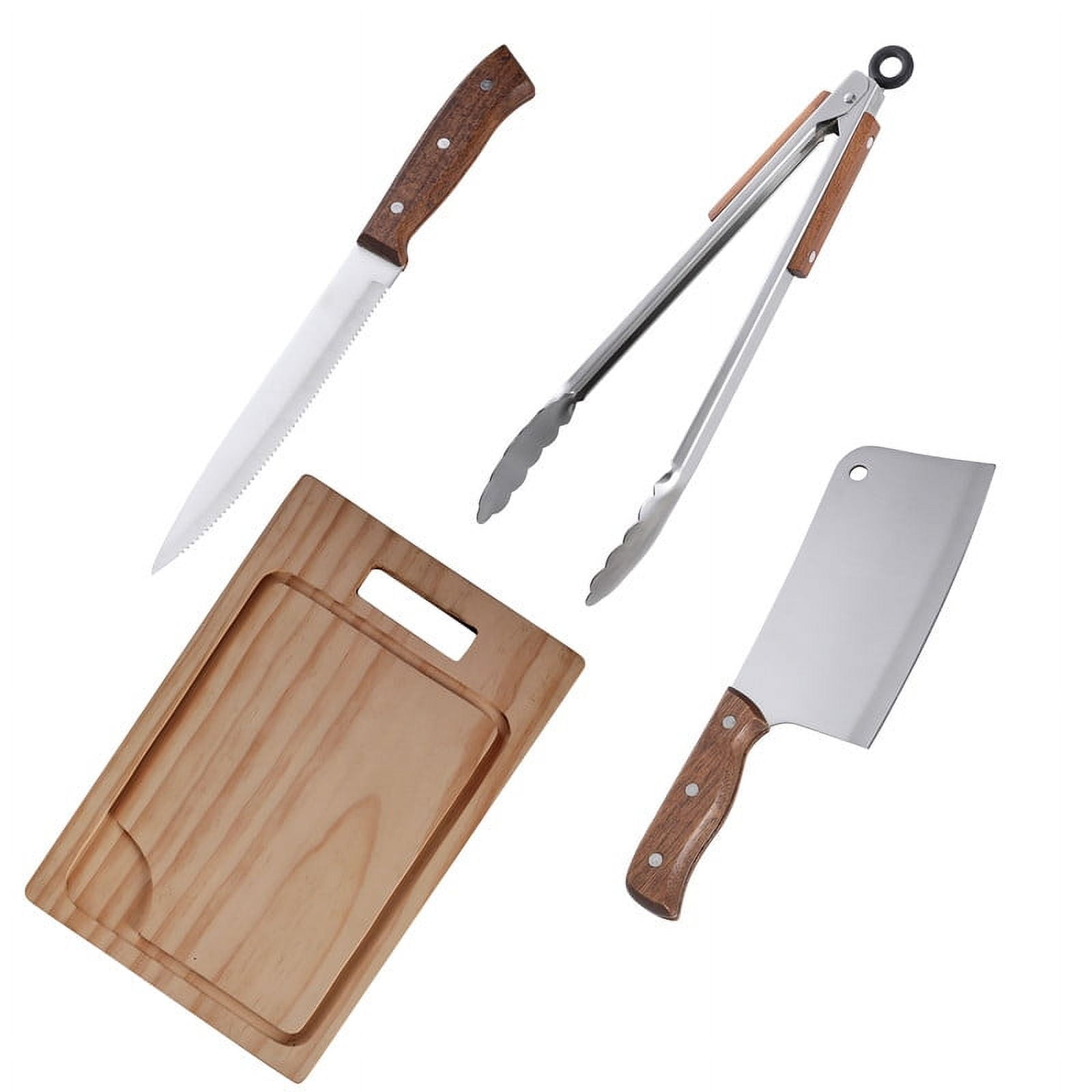 Set Parrilla 4 Piezas Acero Inoxidable Arthome Par57