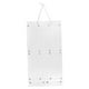 thumbnail image 3 of Organizador De Accesorios Para El Cabello, Cintas, Pinzas Para El Cabello, Colgador Para Organización De Colecciones, Color Blanco, 66cm X 35cm, 3 of 5