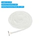 thumbnail image 2 of Uxcell 1/4"x 86" Junta de Estufa de Madera, Cuerda de Sellado de Resistencia a Alta Temperatura de Fibra de Vidrio Redonda, Reemplazo, Blanco, 2 of 6