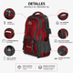 thumbnail image 3 of Mochila Trekking 55 L Gran Capacidad con 5 Compartimientos y Ajustes, 3 of 8
