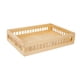 thumbnail image 3 of Canasto De Almacenamiento De Madera, Canasto Decorativa Para Aperitivos, Verduras, Libros, L, 3 of 3