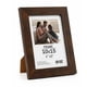 thumbnail image 1 of Set de 4 Marcos de Fotos Color Madera Oscura 10x15 cm Decorativos para Mesa y Hoga, 1 of 3