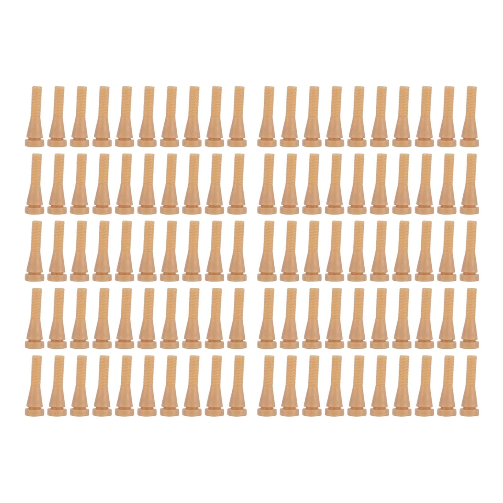 Magideal - 100 Piezas De Palitos De Goma Para Quitar El Pelo De Las Aves Domésticas, Pequeños Recolectores De Repuesto Para Máquinas Automáticas, Desplumador De Color De Piel