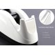 thumbnail image 3 of Dispensador de cinta BeeChamp 2 unidades blanco con base pesada, 3 of 7