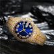 thumbnail image 4 of Reloj HUNRUY Hip Hop Iced-Out Bling Diamond Luxury para hombre, 4 of 8