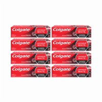 Pack 8 Pasta Dental Colgate Luminous White Carbón Activado 70 G