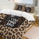 thumbnail image 1 of Leopard Print You Mad Bro Gorilla Tag Comforter Set Soft 3 Pcs Twin Bedding Sets Thicken for All Season, 1 of 5