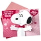 thumbnail image 2 of Tarjeta de sonido para San Valentín Hallmark Peanuts Snoopy Hug Kids, 2 of 8