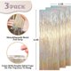 thumbnail image 3 of Cortina Flecos Metalizada Voircoloria Champagne 1x2 m Pack 3, 3 of 3