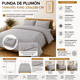 thumbnail image 2 of Funda De Plumon Tamaño King Color Gris, 2 of 3