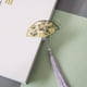 thumbnail image 1 of 1pc Traditional Chinese Folding Fan Bookmark - Perfect for Reading Newspapers & Office Supplies!, 1 of 5