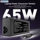 thumbnail image 4 of Cargador para laptop INEXEWOC universal USB-C de 65 W, 4 of 7