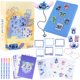 thumbnail image 1 of Kit de scrapbook Get Trend Disney Stitch con pegatinas y plumas, 1 of 6