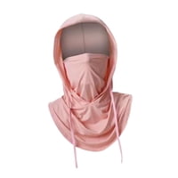 Ioensy - Mascarilla De Protección Solar Cubierta De Cuello Transpirable Para Actividades Al Aire Libre Montar A Caballo Rosa