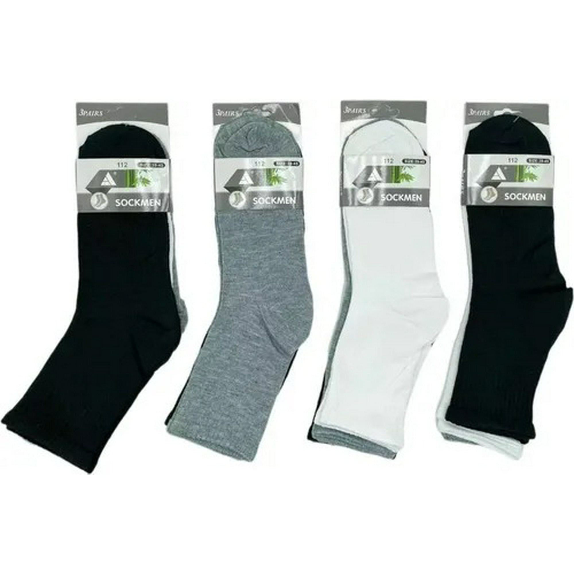 Genérica - 12 Pares Calceta Deportiva Hombre..media Caña.39-44