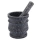 thumbnail image 1 of Mortero Maja Trituradora De Especias Jengibre Molinillo De Ajo Herramienta De Especias Patrón De Granito, 1 of 1