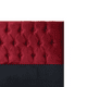 thumbnail image 3 of Respaldo Super King Piso Capitone Premiun 200x140 Cm Burdeo Felpa, 3 of 3