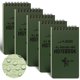 thumbnail image 1 of Cuaderno Yamadura 8 cm x 13 cm Verde Pack de 5 Impermeable, 1 of 6