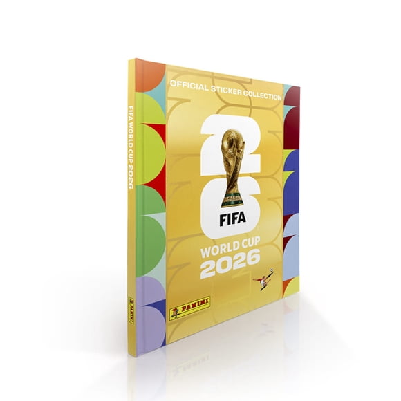 Album Tapa dura mundial de futbol FIFA 2026 Gold